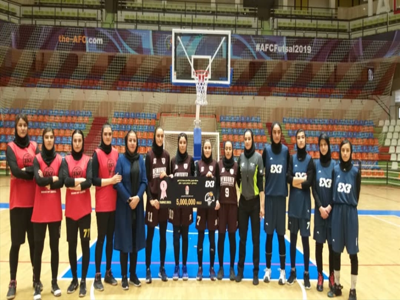 مسابقات بسکتبال 3X3 باشگاه های استان-بانوان